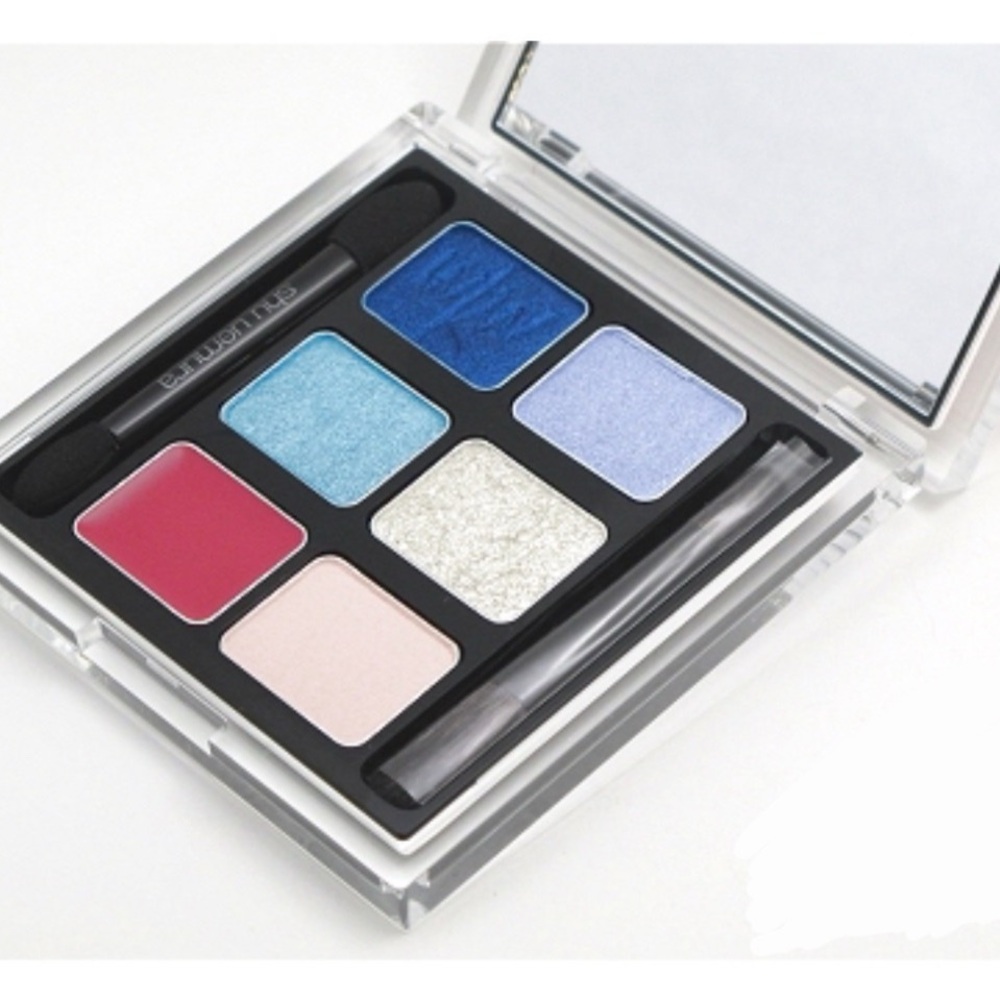Shu Uemura X Wong Kar Wai WKW buring in water palette eyeshadow lip highlighter